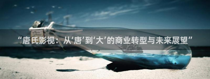玖玖播：“唐氏影視：從‘唐’到‘大’的商業(yè)轉(zhuǎn)型與未來展望”